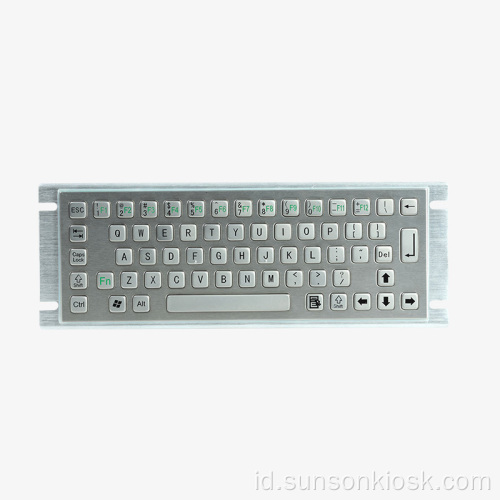 Keyboard Logam Braille dan Bola Trek